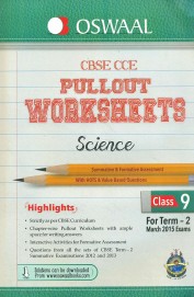 Oswaal CBSE CCE Pullout Worksheet For Cl